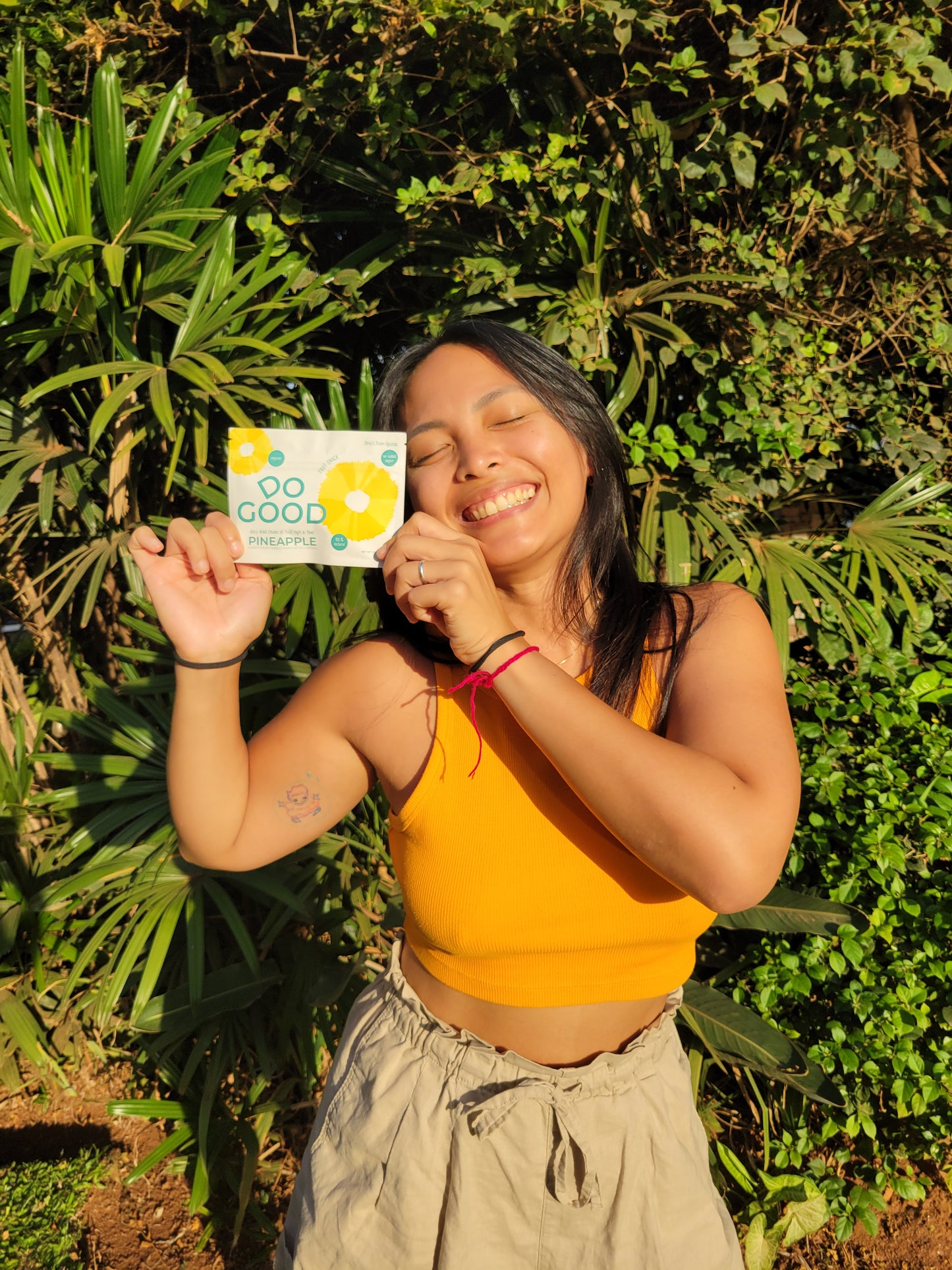 DoGood Dried Pineapple Singles (Snack Pack)