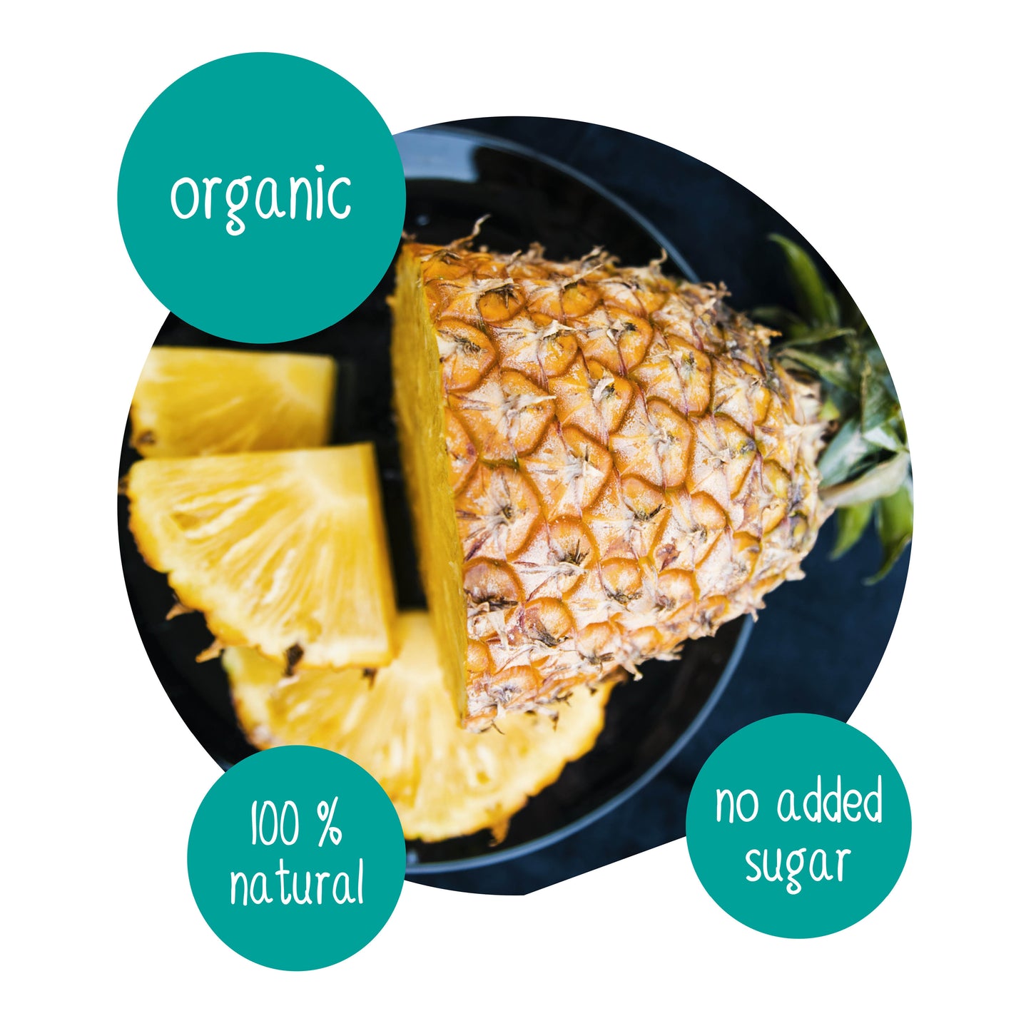 DoGood Dried Pineapple Singles (Share Pack)