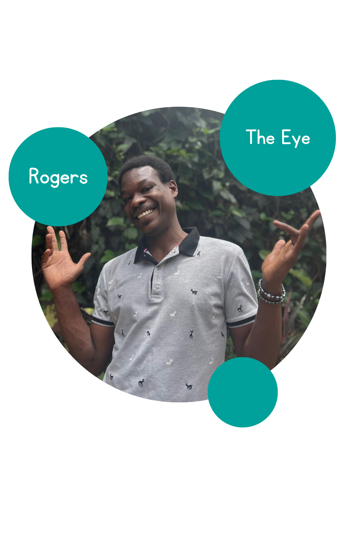 Rogers DoGoodEarth team member eco-friendly business staff sustainable brand team leader outdoor portrait the eye role