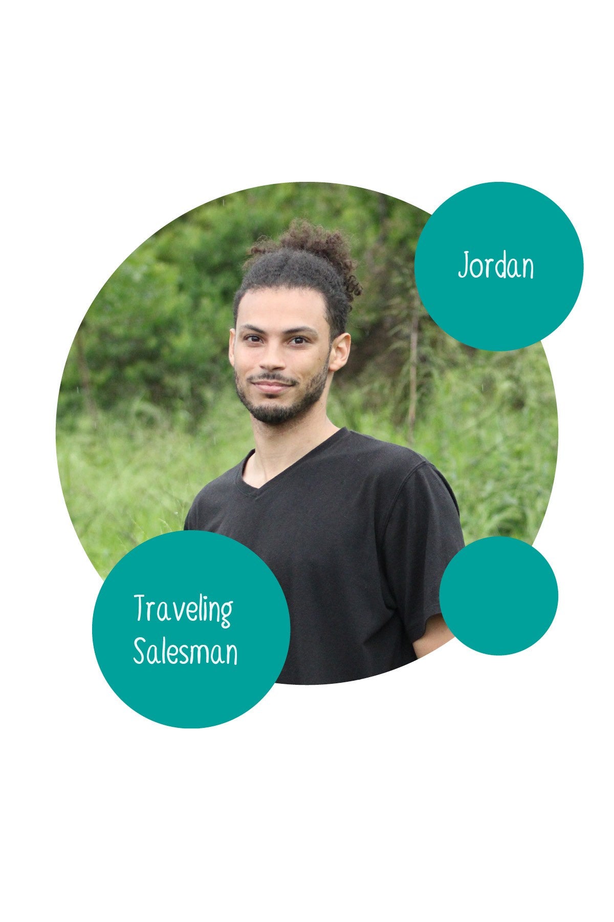 Jordan, traveling salesman at DoGood Earth – helping share organic dried fruit snacks through sustainable community partnerships